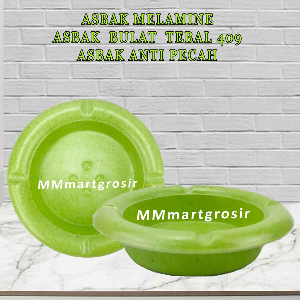 Asbak Melamine / Asbak Tebal / Asbak OB / Asbak Anti Pecah