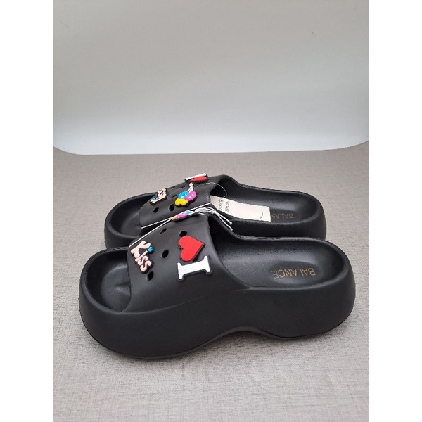 Sandal wedges balance / sandal wanita love kiss
