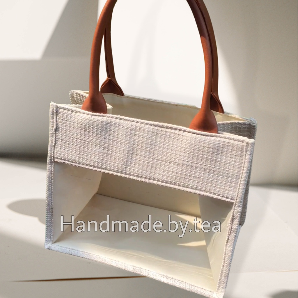 Tas hampers mika souvenir lebaran idul fitri natal | Tote bag anyaman mendong wanita | Goodie bag, p