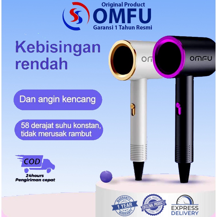 OMFU hair dryer adjustable hair dryer ion hair dryer disesuaikan Pengering rambut Multi-level hair dryer yang dapat