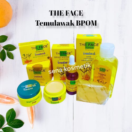 Paket Temulawak The Face / Paket Temulawak The Face Bpom / Paket Temulawak The Face 5in1 Bpom / Temu