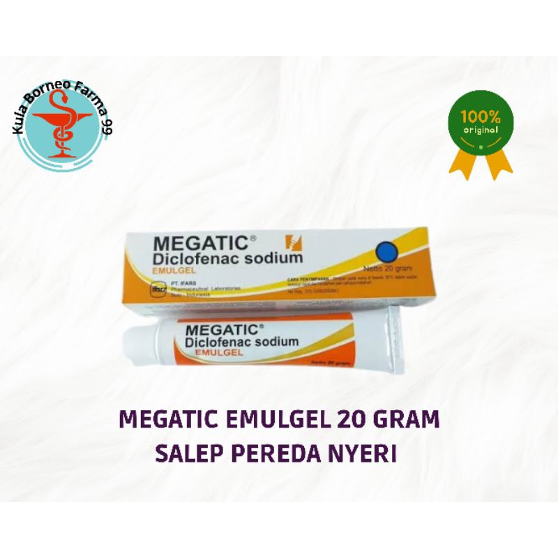 Megatic Emulgel 20 Gram - Salep Pereda Nyeri