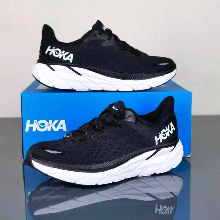 Sepatu HOKA ONE ONE CLIFTON 8 / Sepatu Running / Sepatu Lari / Sepatu Gym / Running Shoes / Sepatu Marathon / Sepatu HOKA