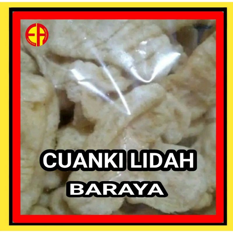 Jual Cuanki Cuankie Lidah Baraya 50 Pcs Termurah Khas Garut Baso Aci