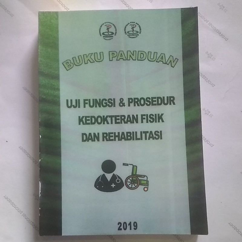 Jual Buku Panduan Uji Fungsi Prosedur Kedokteran Fisik Dan Rehabilitasi Shopee Indonesia