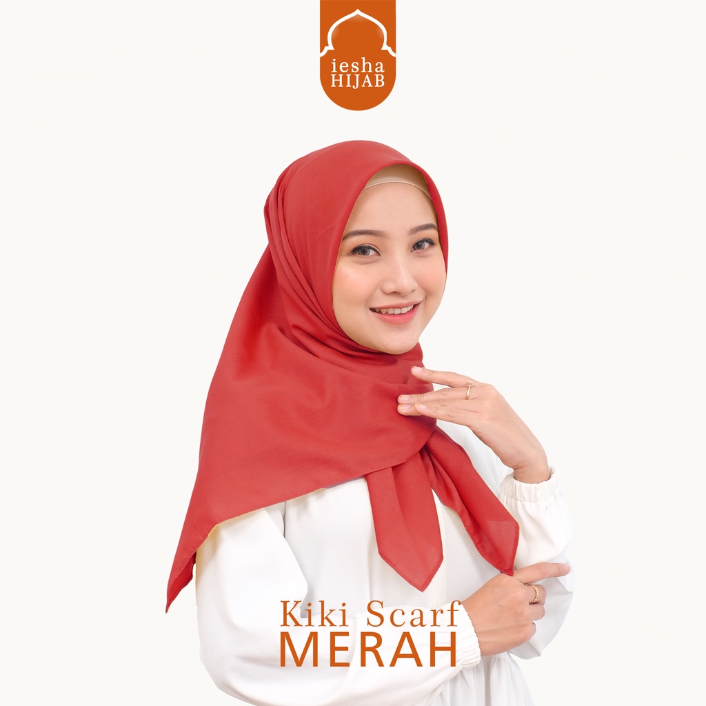 Jual Jilbab Segi Empat Merah Bendera Jilbab Merah Jilbab Segiempat Merah Cabe Jilbab Merah 1866