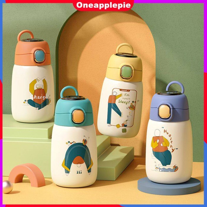 

Termos Stainless Steel 320Ml, Cangkir Isolasi Mini Portabel, Kartun