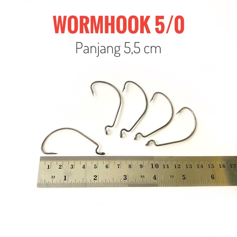 Kail Wormhook Softlure 5/0