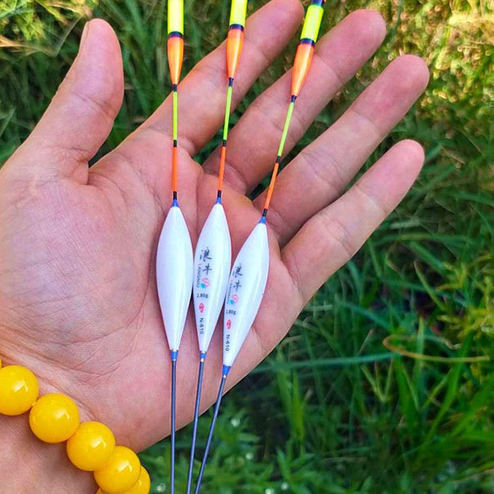 Top 4pcs Pelampung Pancing 4pcs Sensitivitas Tinggi Musim Dingin Tahan Lama Bobber Float