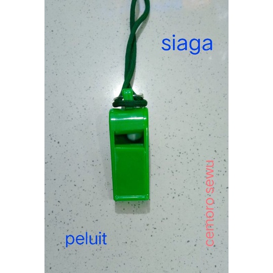 peluit priwitan warna hijau (siaga)