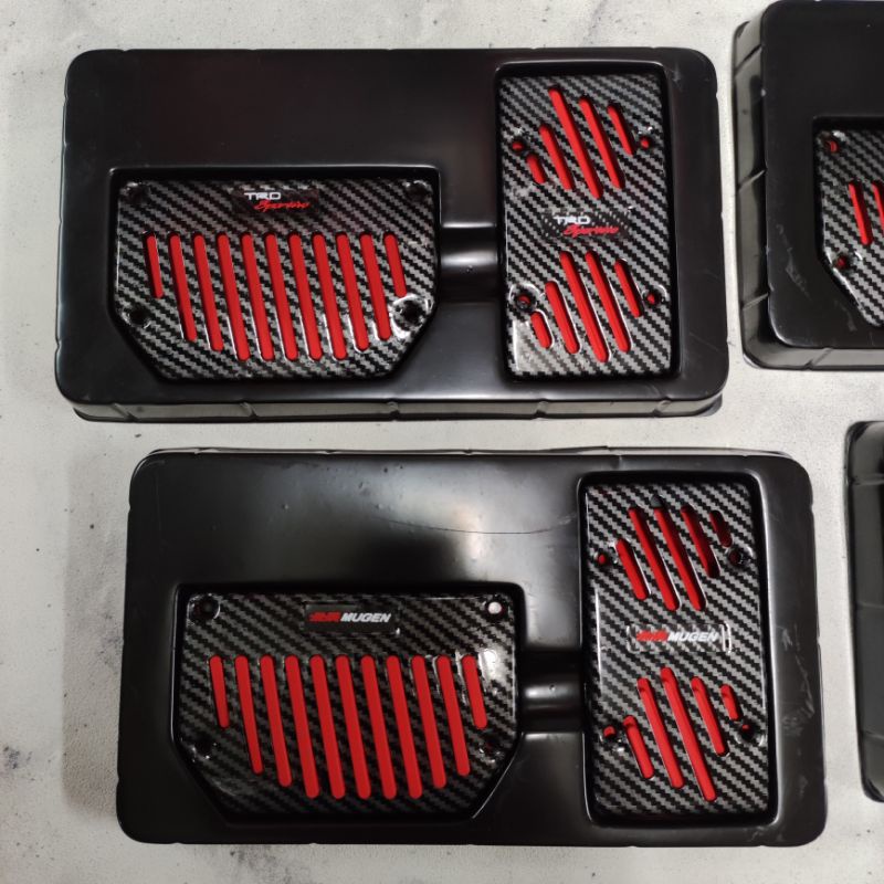 Jual pedal gas mobil matic universal warna carbon Shopee Indonesia