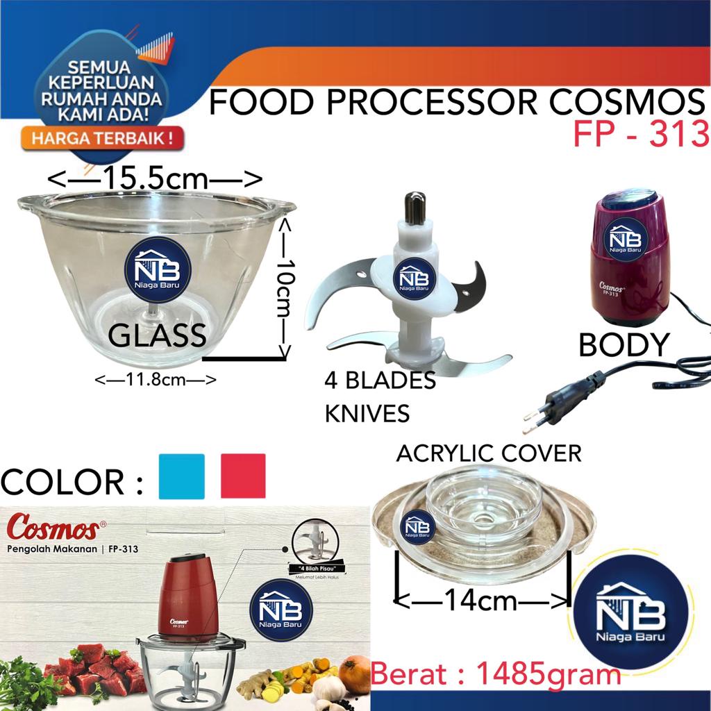 Food Processor Cosmos FP-313 CHOPPER COSMOS FP 313