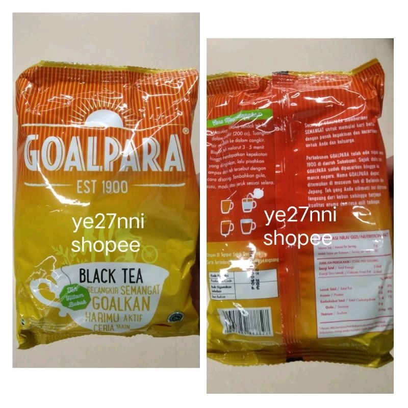 

Goalpara Black Tea teh hitam bubuk 100gr