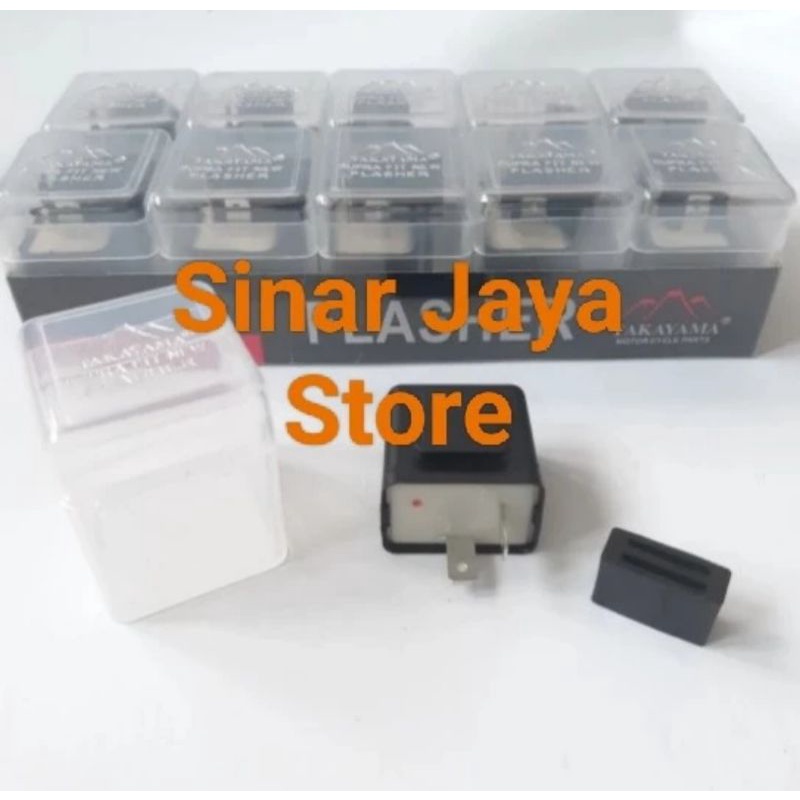 Tomsol/flashser 12V lampu sen Supra Fit N'05 Takayama