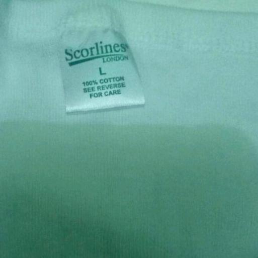 SCORLINES-KAOS DALAM OBLONG PRIA - Putih, M