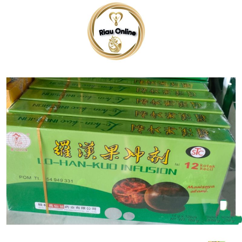 

Lo-Han-Kuo infusion isi 12kotak kecil