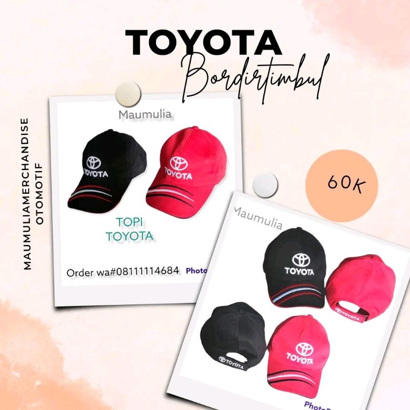 TOPI TOYOTA TIMBUL
