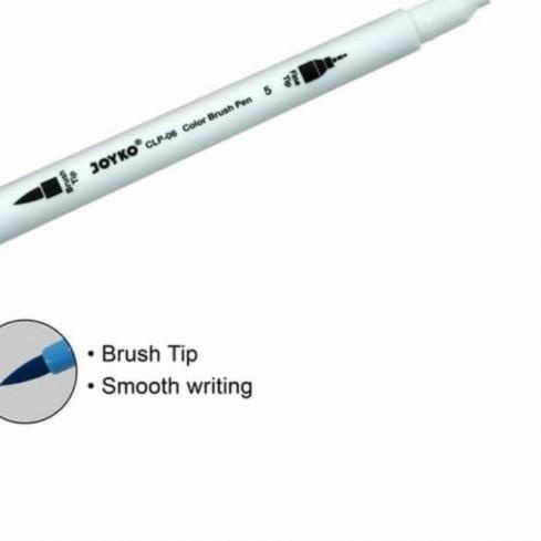 

Brush pen 12 warna / Pena kuas 12 warna Joyko