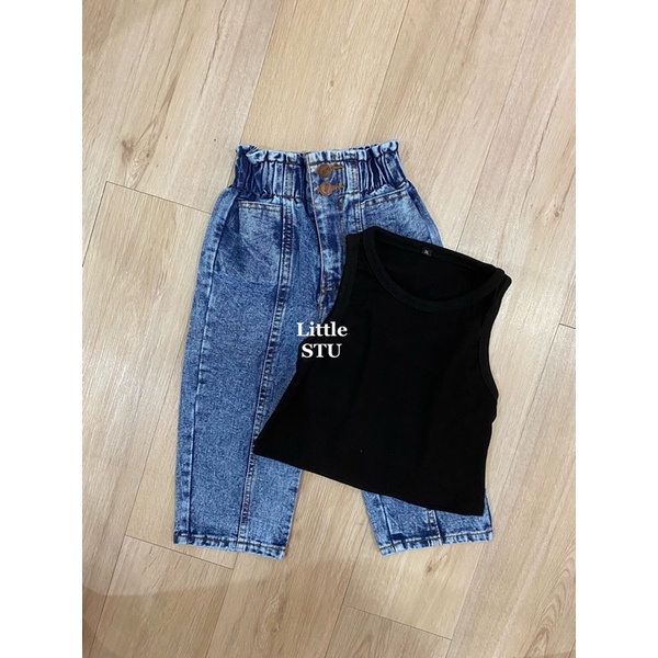 celana panjang jeans anak perempuan cewek / YUNA JEANS