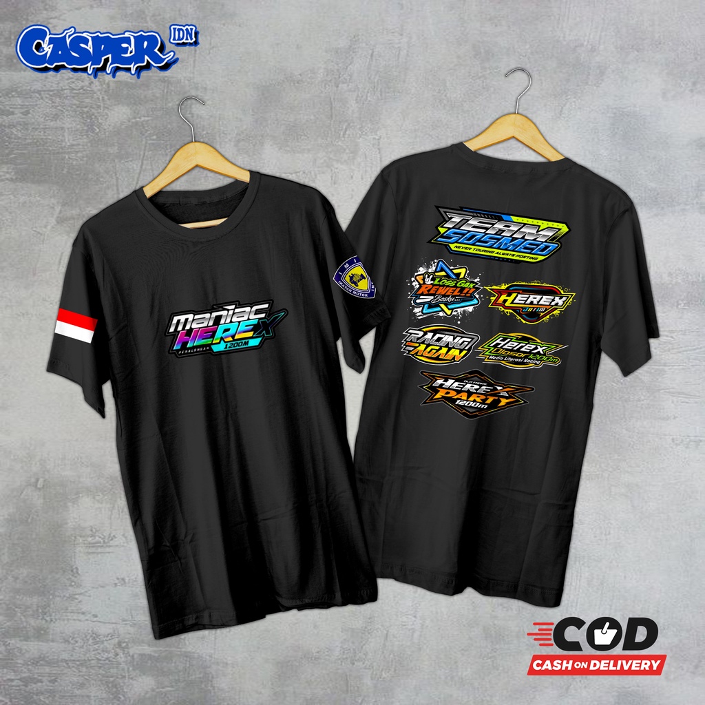 Casper IDN-TERBARU 20222 KAOS HEREX VIRAL | KAOS HEREX ORIGINAL | KAOS MEKANIK AMATIR | KAOS MOTOR K
