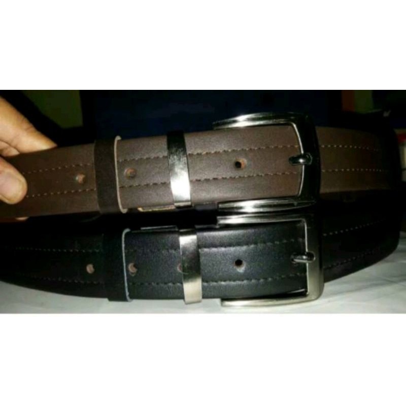 sabuk kulit resleting