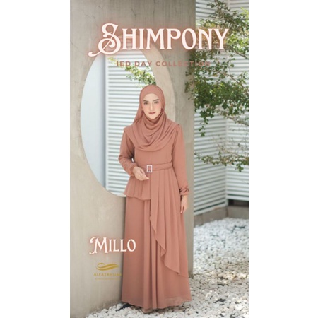 Shimphony dress by Alfaza Hijab