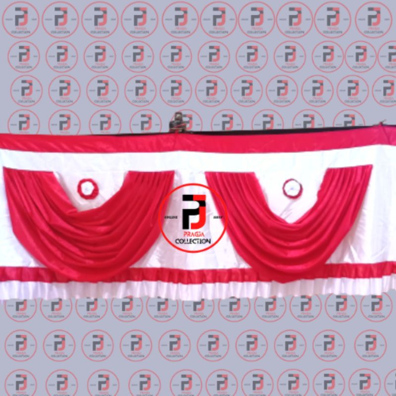 Bendera Panjang bendera buat di lespang Bendera Background Bendera Panggung Bendera pesta Bendera dekorasi Bendera gorden bendera merah putih polos