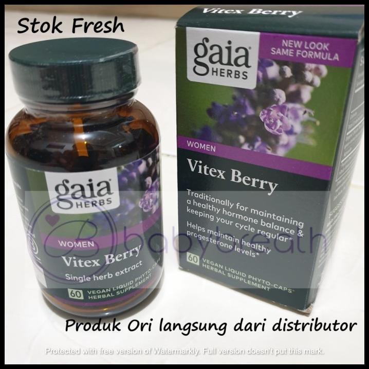 Vitex Berry - Gaia Herbs (Kemasan Baru)