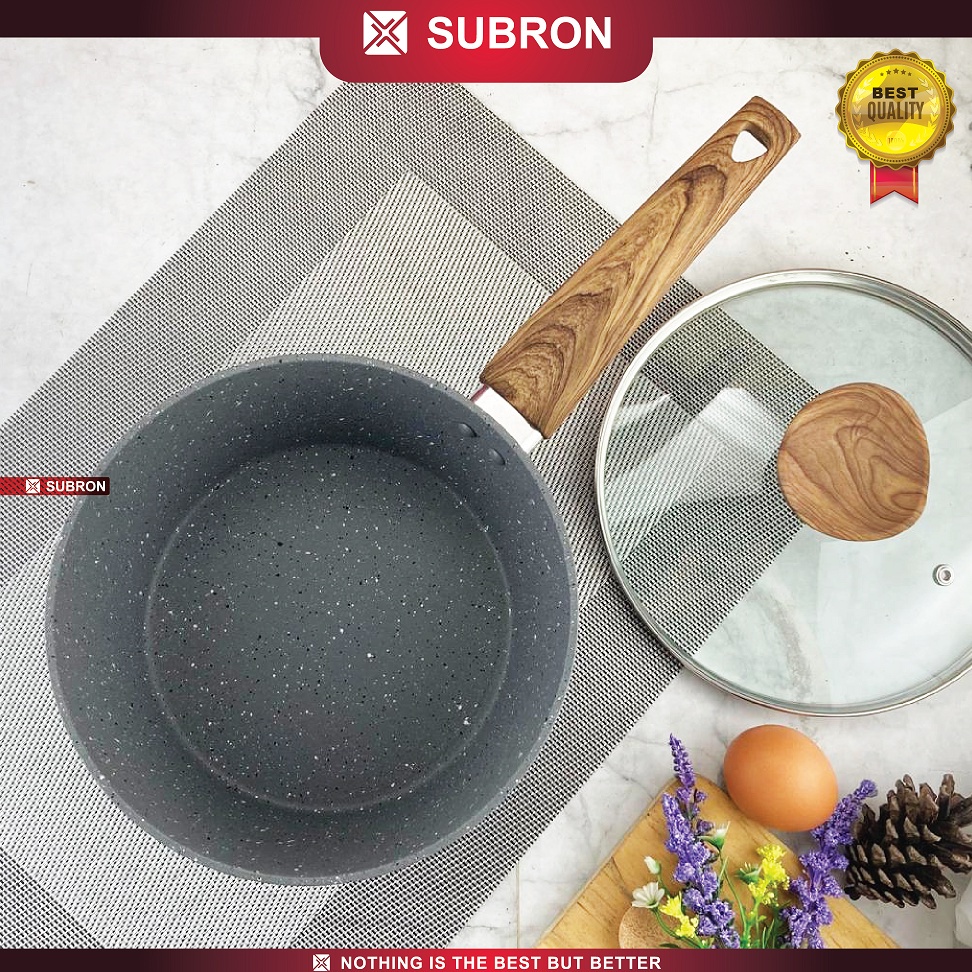 ( KJO ) Milk Pot Panci SusU 18cm / 20cm Teflon Anti Lengket Pan Kuah Masak Goreng Tanpa Minyak Hand Medical Stone