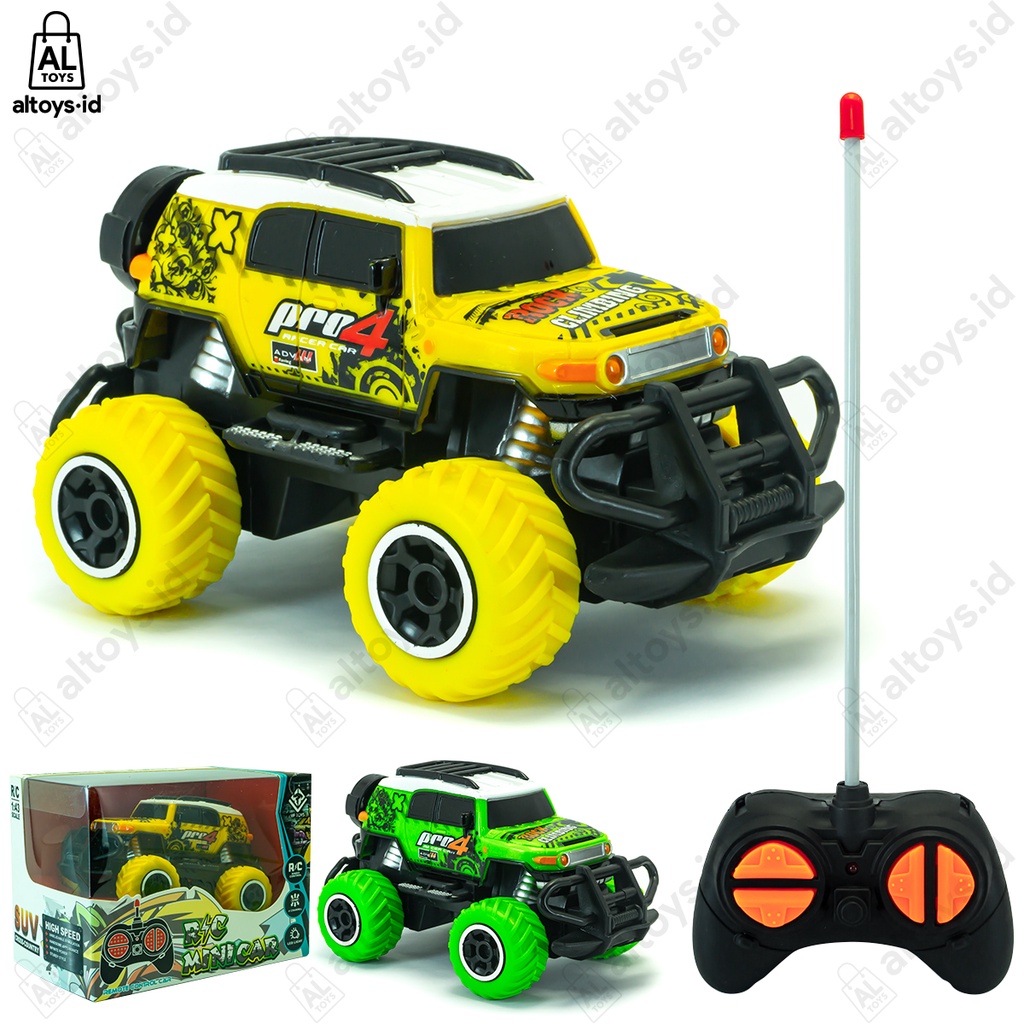 Mobil Remote Kontrol Bentuk Unik RC Mini Car Toys Mobil Rock Crawler Mini Climber Mainan Mobil Remot Control Rc Mini Cars Murah