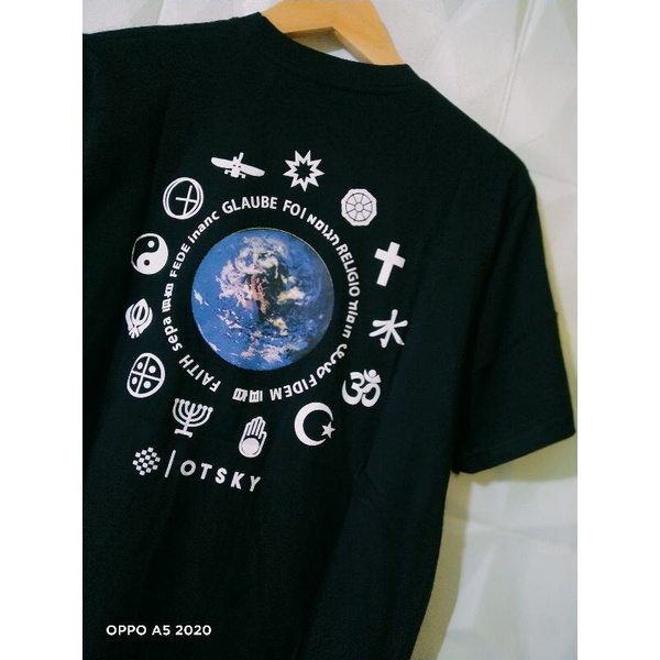 (COD) Kaos otsky prularisme lambang semua agama