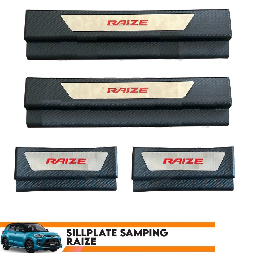 Sillplate Samping Raize 2021 Carbon sill plate mobil