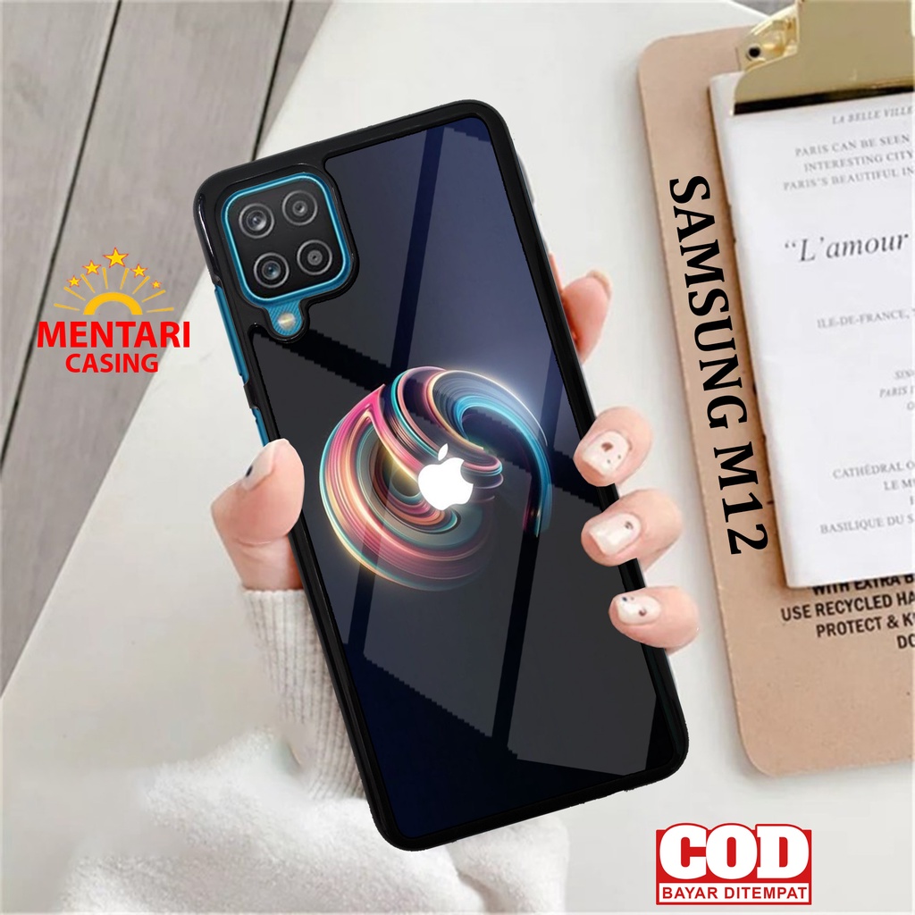 Case SAMSUNG M12 CASING SAMSUNG M12 [ APEL BARU ] Mentari casing case hp kondom hp case custom case 