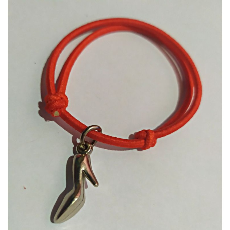 Gelang tali Korea motif sepatu