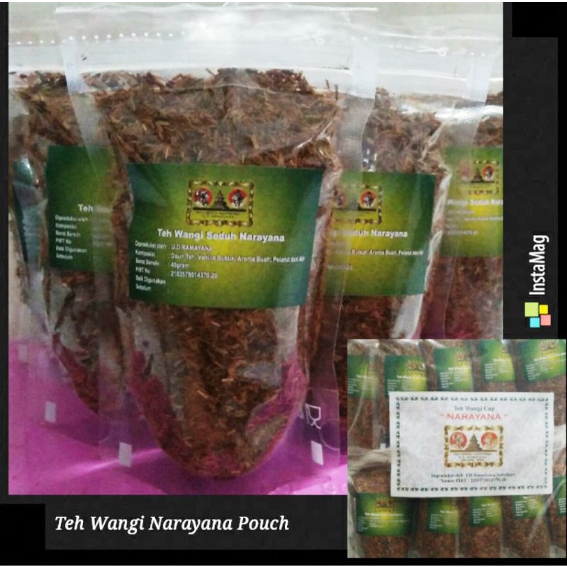 

Teh Wangi Wayang Ramayana Kemasan Pouch 45gr