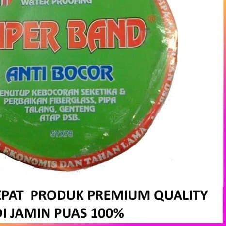 

Superband 10M Anti Bocor / Lem Talang / Lakban Aspal / Penambal Bocor