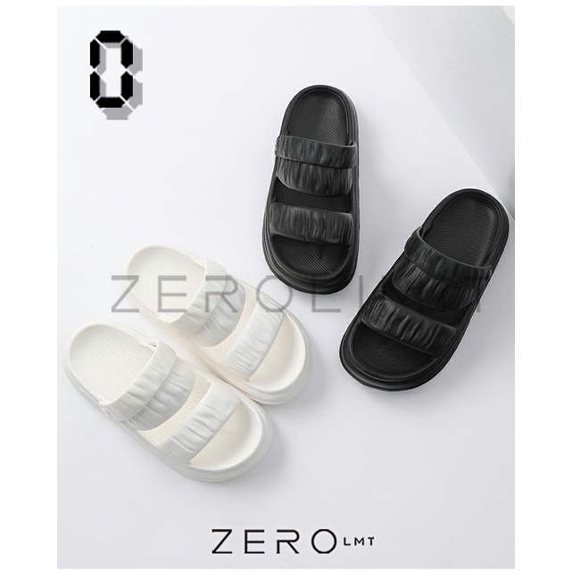 Zerolimit - Jisoo - Sandal Tali Wanita Import Sandal Selop Jelly Cewek Casual Sendal Slip On  Wanita Strap Stylish Kekinian