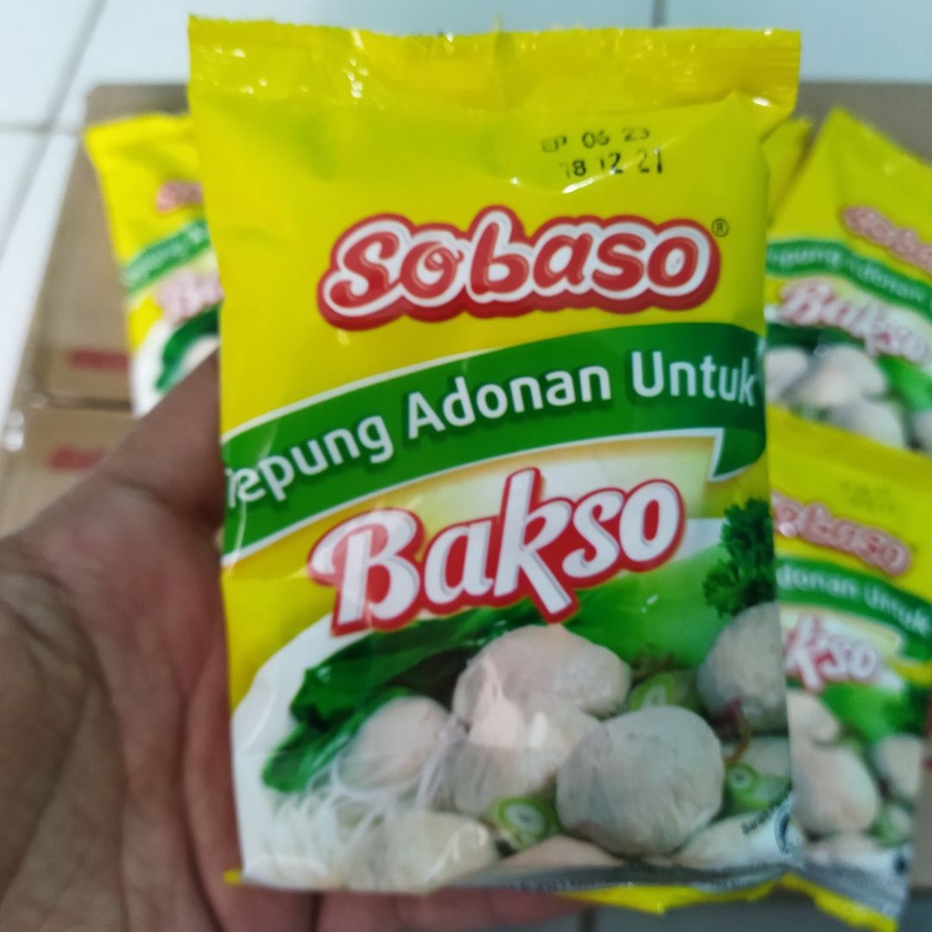 1 Dus Tepung Adonan Lengkap Sobaso 125gr