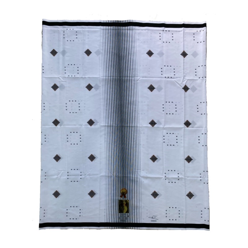 Sarung HDS putih motif SONGKET-Sarung Putih polos-Sarung samarinda-sarung dewasa
