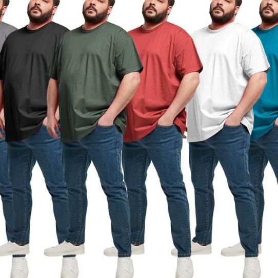 kaos pria jumbo big size oversize ukuran xxl xxxl xxxxl xxxxxl GOKU - Kaos Polos, M