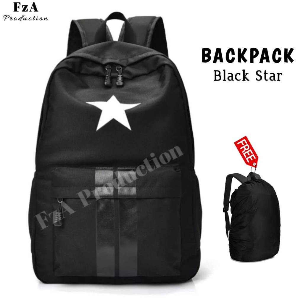 FzA Official - Tas Ransel Distro Original Casual pria Wanita / Tas Ransel Laptop / Backpack Sekolah Kuliah Distro Original Tas Punggung Laptop - BSRC