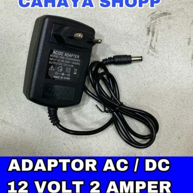 ADAPTOR AC / DC 12V 2A / ADAPTOR CCTV / ADAPTOR DVR