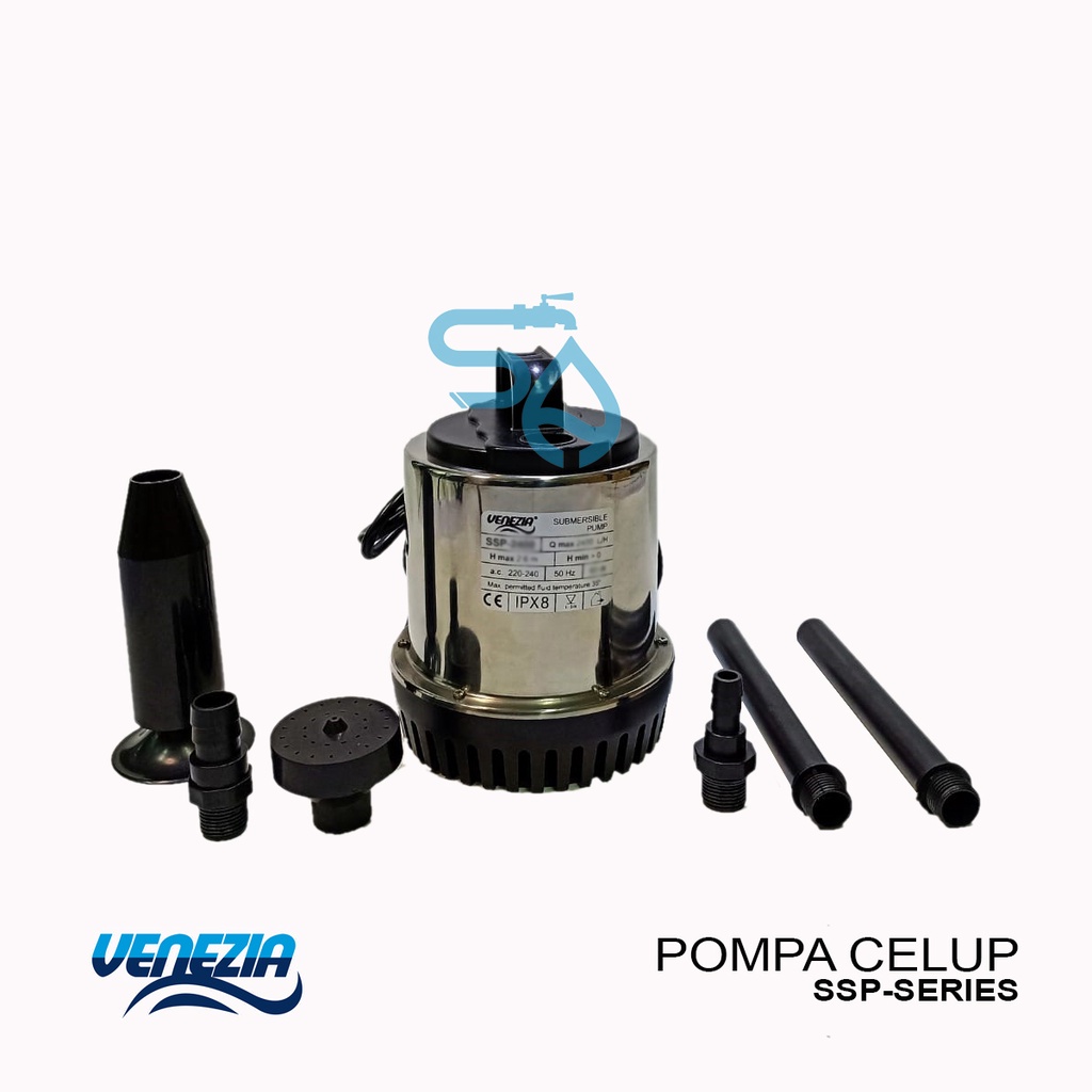 POMPA CELUP SSP 2400 - 60 WATT - VENEZIA PUMPS