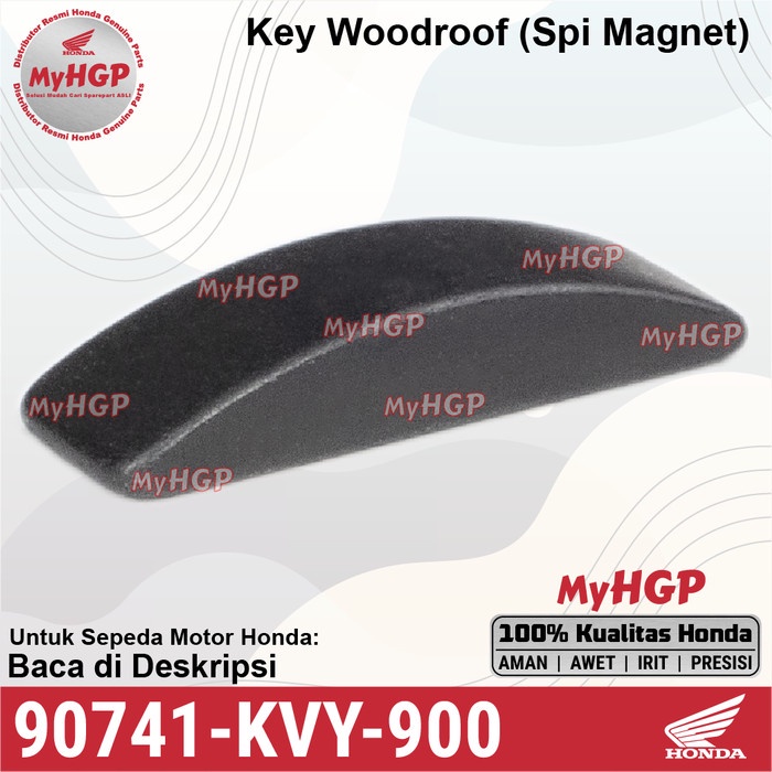 90741-KVY-900 - Key Woodroof - Spi Magnet BeAT Scoopy Vario 110 FI eSP Karburator Karbu 90741KVY900 