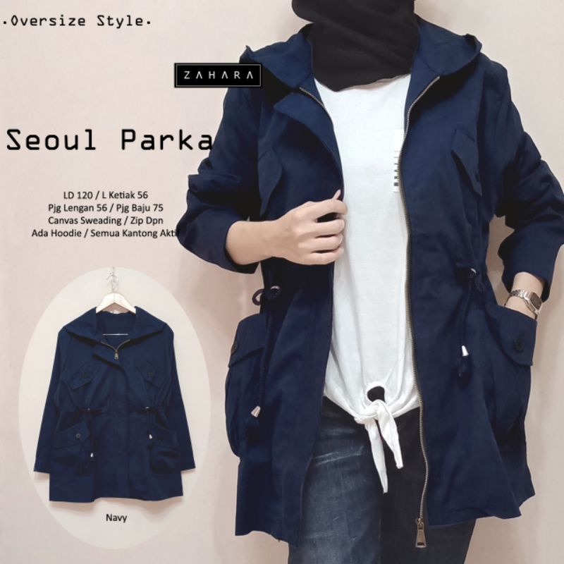 SEOUL PARKA 100% ORI BY ZAHARA
