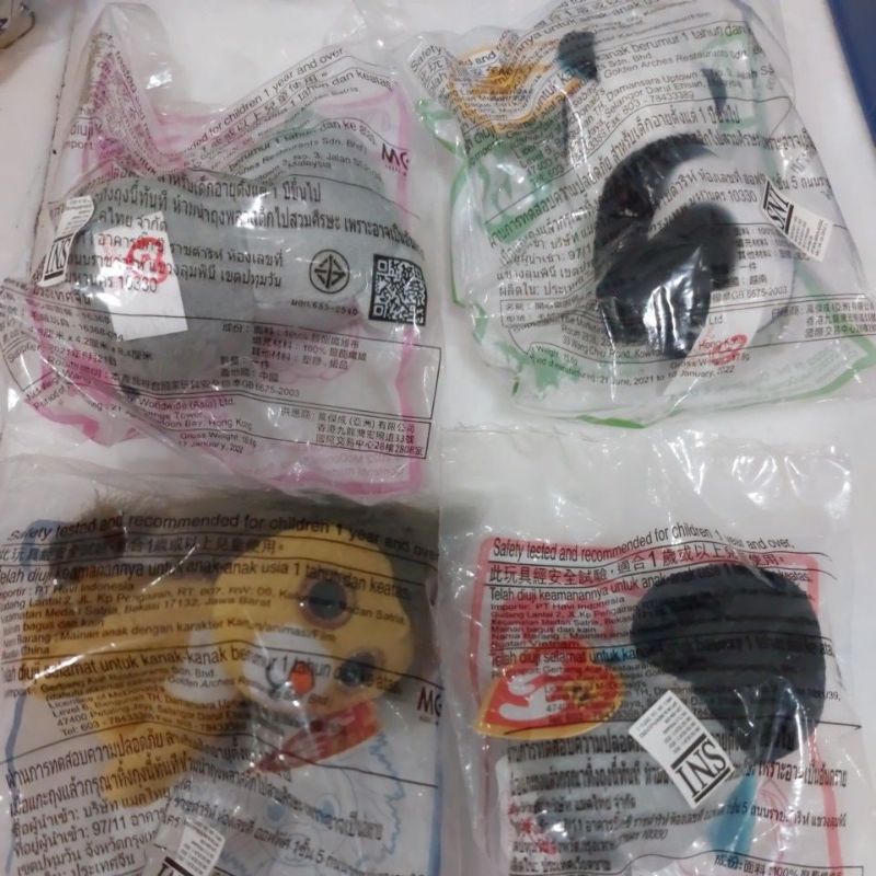 Happy Meal Mcd Ty Set
