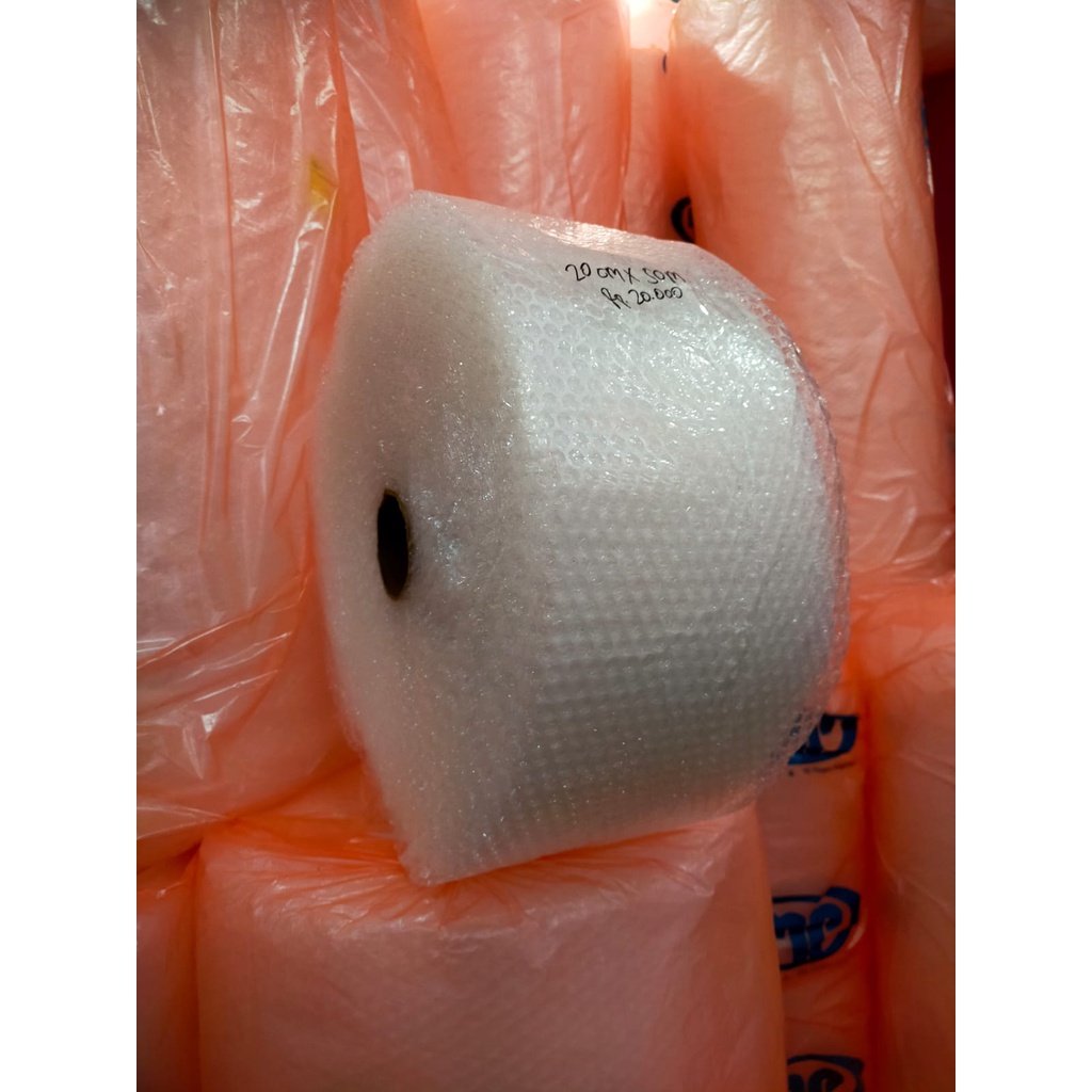 

Bubble Wrap Eceran Murah Kualitas Premium 20cm x 50m