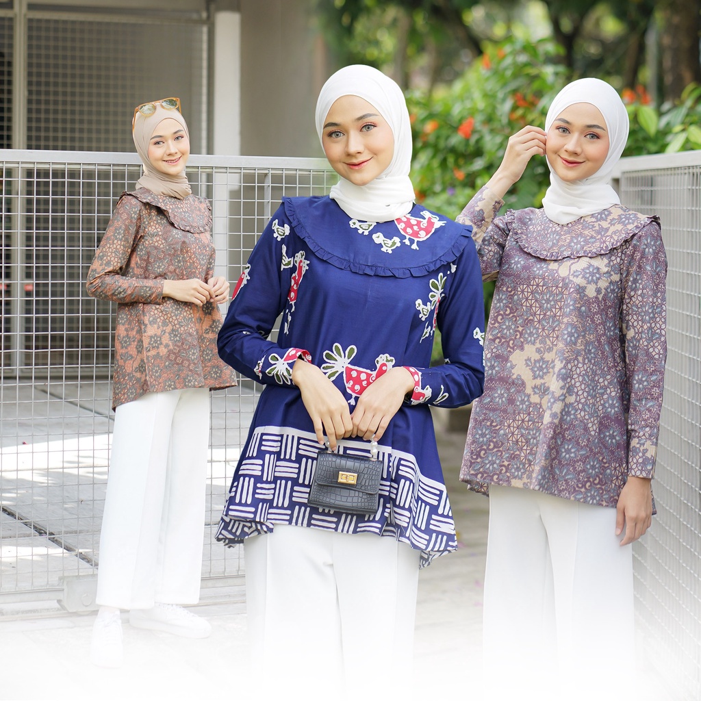 FITTINGROOM11 Blouse Batik - Ziyana Blouse