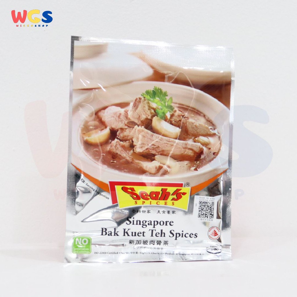 Seah's Singapore Bak Kuet Teh Spices 32gr - Bumbu Bak Kut Teh