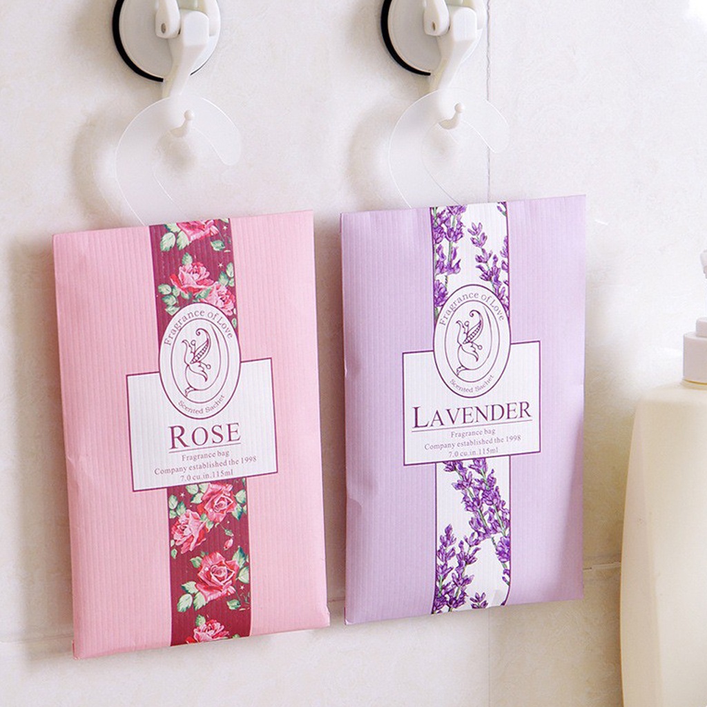 BRGUNIK Pengharum Lemari Aromatherapy Pewangi Ruangan Gantung Pengharum Sachet Fragrance Bag Parfum Mobil Murah Import R809